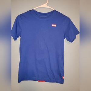 Levi's Blue T Shirt Boys Medium Back To School
